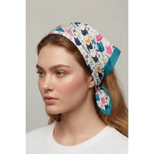 Petek Aksesuar Kediler Bandana 50*50 Cm.