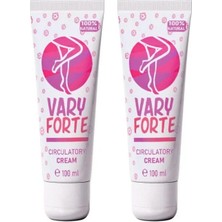 Tiklad Süper Varyforte Bacaklarınızdaki Bakım Kremi Tüp 100 ml x 2 Adet