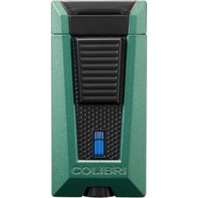 Colibri Stealth Triple Matte Green/black  Üç Torch Puro Çakmağı