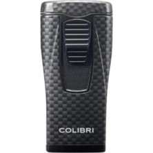 Colibri Monaco  Carbon Fiber Üç Torch Puro Çakmağı