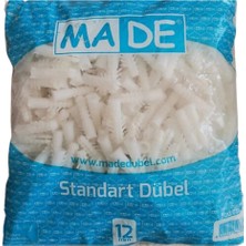 Made Plastik Dübel Standart Seri 12 mm (250'LI Paket)