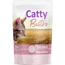 Catty Bistro Tavuklu Yavru Kedi Konservesi 85 gr