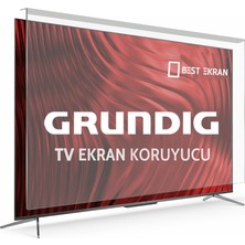 Grundig 55GHQ9550 Tv Ekran Koruyucu - Grundig 55" Inç 139CM 4K Ultra Hd Google Smart LED Tv 55 Ghq 9550