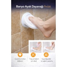 Yenilig Banyo Ayak Dayanağı Pedalı – Duvara Monte Pratik Tıraş ve Bakım Desteği
