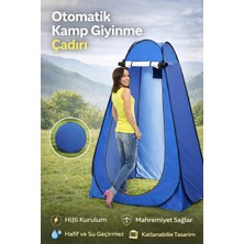 Yenilig Otomatik Kamp Giyinme Çadırı | 2 Saniyede Kurulum & Taşınabilir Katlanabilir Çadır Çok Renkli