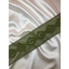Ezel-In Tekstil Aksesuarları, Dekoratif Örme Dantel, 50 Metre, KOD-P420