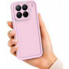 Coolacs Xiaomi Mi 15T Pro ile Uyumlu Kılıf Kamera Korumalı Yüksek Kenarlı Kapak