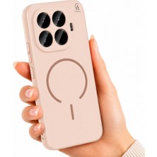 Coolacs Xiaomi Mi 15T Pro Uyumlu Kılıf Yumuşak Dokulu M-Safe Elden Kaymaz Telefon Kılıfı Kapak