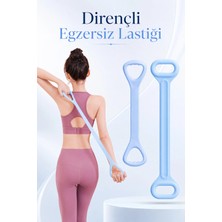 Yenilig Dirençli Egzersiz Lastiği – Esneme, Kol, Omuz ve Sırt Egzersizleri Için Pratik Spor Lastiği Çok Renkli