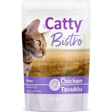 Catty Bistro Tavuklu Yetişkin Kedi Konservesi 85 gr