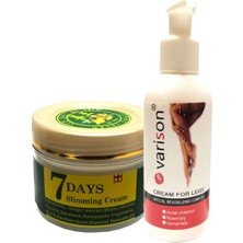 Tiklad Varison Bacak Bakım 120 ml Krem + 7 Days Slimingcream Jeli