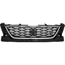 Gkl Seat Leon Fr 2013>> Ön Panjur Krom Çerceve ve Üzeri Siyah 5F0853654D 9B9/5F0854643 2zz