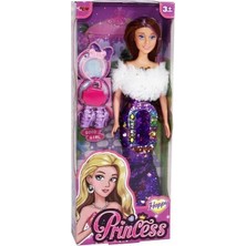 Nessi World SH40688 Kut.princess Pullu Kıyafet Bebek -Zrv