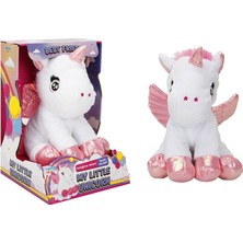 Nessi World Peluş Unıcorn Işıklı Beyaz