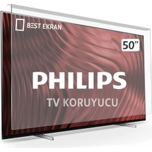Best Ekran Philips 50PUS8349 Tv Ekran Koruyucu -Philips 50" Inç 127 Ekran 50PUS8349/62 Ambilight