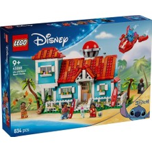 NW NessiWorld 43268 LEGO Disney Lilo ve Stiç Plaj Evi 834 Parça +9 Yaş