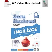 Nartest 8. Sınıf Lgs Ingilizce Soru Hazinesi + 0.7 Kalem Ucu Hediyeli