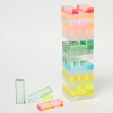 Sunnylife | Jenga Renkli Kule Oyunu, 54 Parça