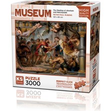 NessiWorld 23018 The Meeting Of Abraham And Melchizedek 3000 Parça -Ks Puzzle