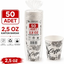 Barışkan 2,5 Oz Karton Bardak-50'li