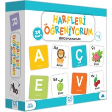 Nessi World Games Harfleri Öğreniyorum Eğitici Oyun Kartları 29 Kart 5042