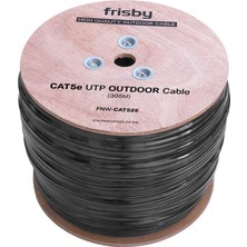 Frisby Frısby FNW-CAT525 305MT 0.45MM 26AWG CAT5E Dış Mekan Utp Kablo