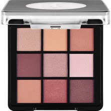 Flormar 9'lu Kompakt Göz Farı Paleti 006 Felt Cute Kremsi Dokulu Mat Bitişli Doğal Görünüm
