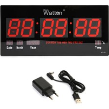 Epilons Dijital Duvar ve Masa Saati WT-109