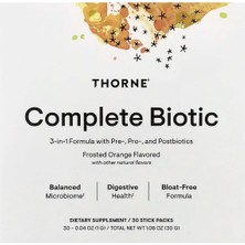 Thorne, Complete Biotic, Buzlu Portakal, 30 Çubuk Paket, Her Biri 0,04 Oz (1 G)