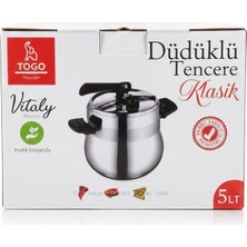 Togo Vitaly Düdüklü Tencere 7 Litre