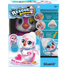NW NessiWorld Sıl 88651 Silverlit Rescue Penguen Pembe