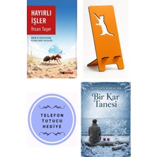 The Kitap Hayırlı Işler - Anlam ve Ahlaki Kazanç Peşinde ... + Telefon Tutucu + Bir Kar Tanesi