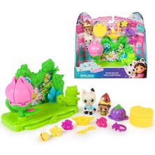 NW NessiWorld 1008538 Sun-Spm-Figür Set Gabby S Dollhouse Bahçe Seti 12 Prç.