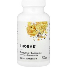 Thorne, Curcumin Phytosome, 120 Kapsül (Kapsül Başına 500 Mg)