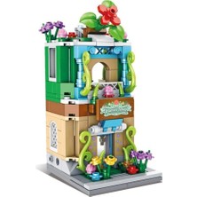 NW NessiWorld P657037 Panlos Çiçek Dükkanı 280 Parça Block Oyuncak