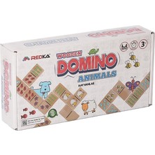 NW NessiWorld RD5648 Ahşap Domino Animals -Redka