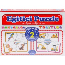 NW NessiWorld 7196 Çark Puzzle Hayvanlar