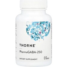 Thorne, PHARMAGABA-250, 60 Kapsül (Kapsül Başına 250 Mg)