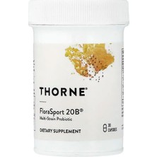 Thorne, Florasport 20B®, 30 Kapsül