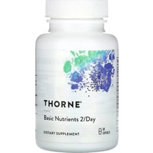 Thorne, Basic Nutrients 2/day, 60 Kapsül