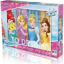 NW NessiWorld PR714 Ks Disney Princess / 100 Parça Puzzle