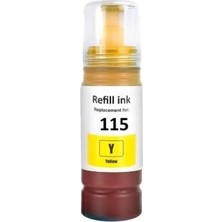 Calligraph Epson T115YL(70ML) Ile Uyumlu Muadil Sarı Mürekkep
