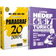 Pegem Akademi Yayıncılık Hedef 657 Türkçe 18 Deneme - 2026 Kpss Ezberbozan Paragraf 20 Deneme