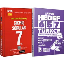 Pegem Akademi Yayıncılık Hedef 657 Türkçe 18 Deneme - 2026 Kpss Konu Konu Çıkmış Sorular 7 Yıl
