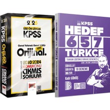Yargı Yayınevi Hedef 657 Türkçe 18 Deneme - 2026 Kpss Lise-Ön Lisans Orijinal 2010-2024 Çıkmış Sorular