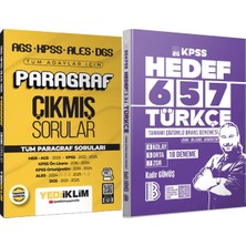 Yediiklim Yayınları Hedef 657 Türkçe 18 Deneme - Paragraf Pdf Çözümlü Tüm Paragraf Soruları Çıkmış Sorular