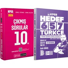 Pegem Akademi Yayıncılık Hedef 657 Türkçe 18 Deneme - 2026 Kpss Çıkmış Sorular 10 Yıl