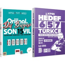 Yediiklim Yayınları Hedef 657 Türkçe 18 Deneme - 2026 Orijinal Dil Bilgisi Son 15 Yıl Çıkmış Sorular