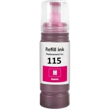 Calligraph Epson T115MG(70ML) Ile Uyumlu Muadil Kırmızı Mürekkep