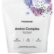 Thorne, Amino Kompleksi, Berry, 30 Çubuk Paket, Her Biri 0,27 Oz (7,7 G)